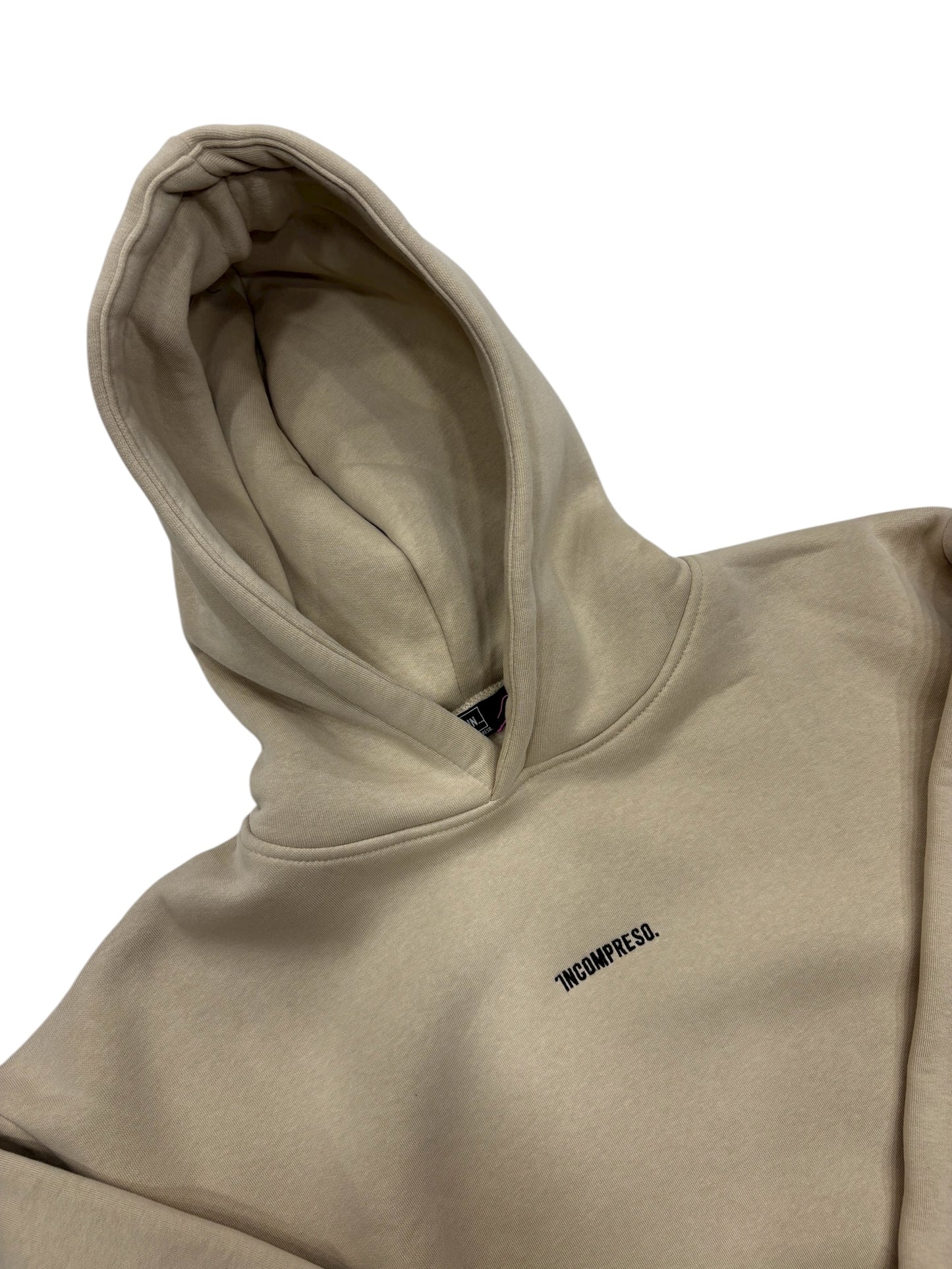 Felpa cappuccio crop fit cappuccio