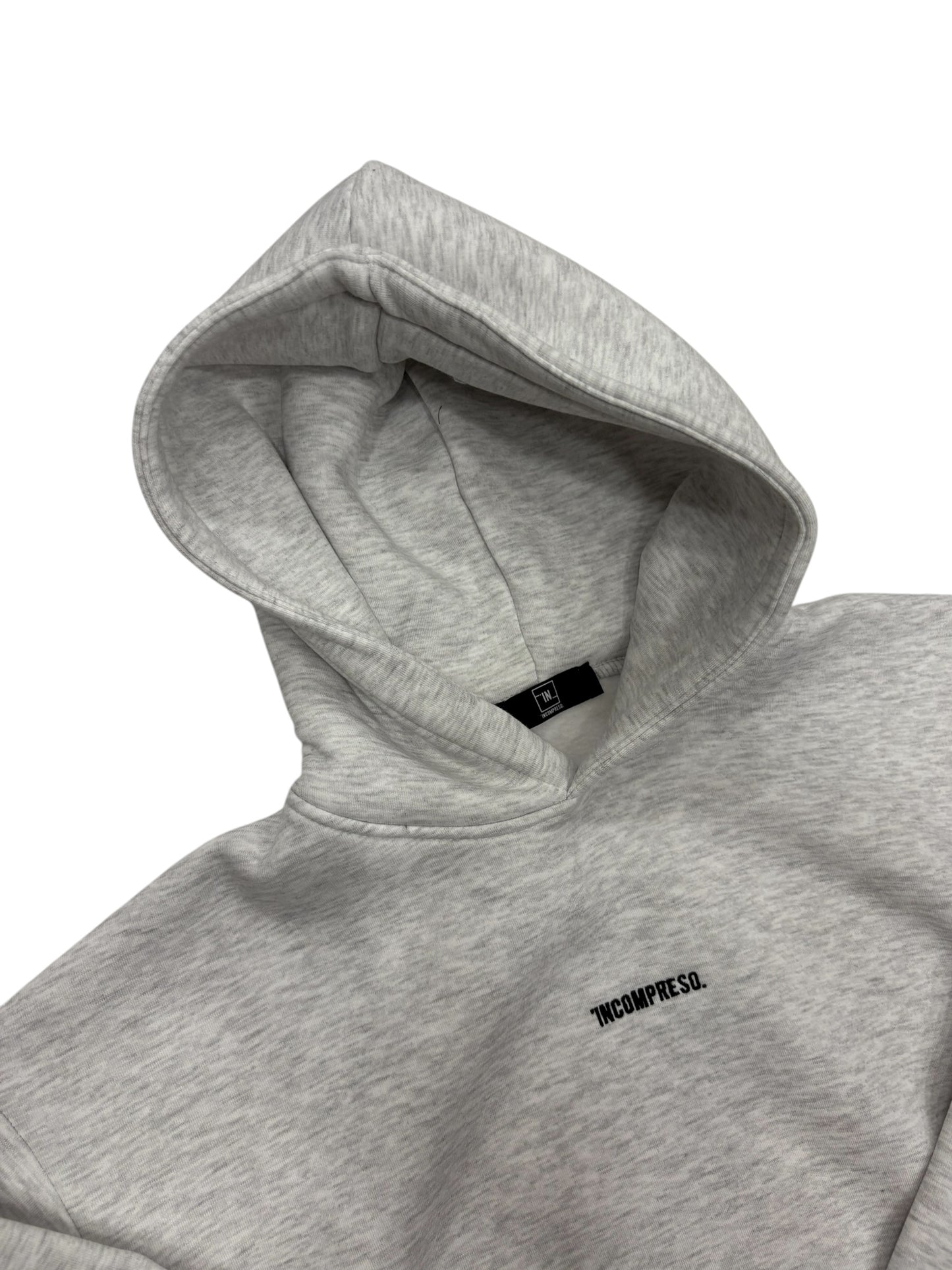 Felpa cappuccio crop fit cappuccio