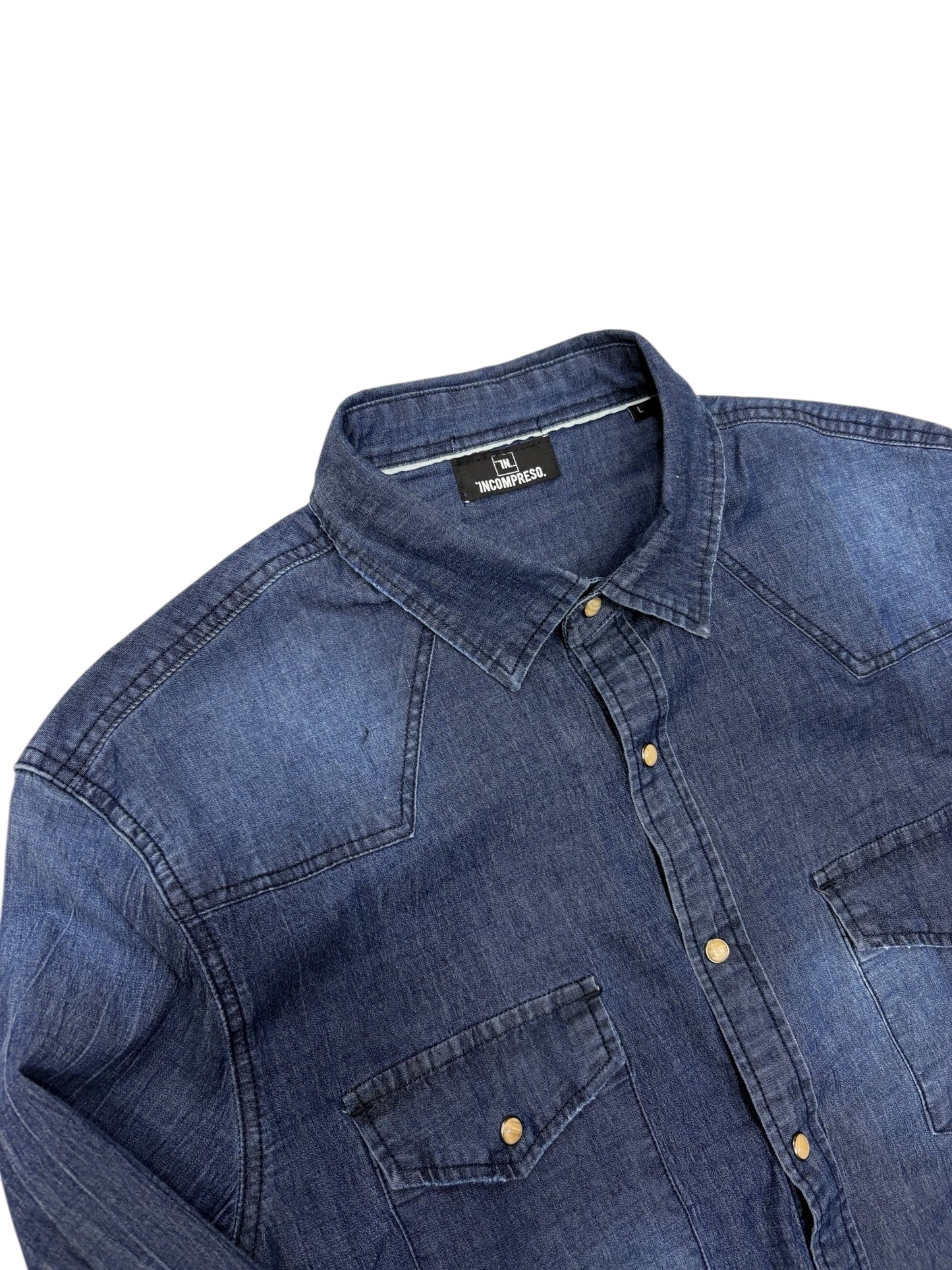 Camicia jeans texana