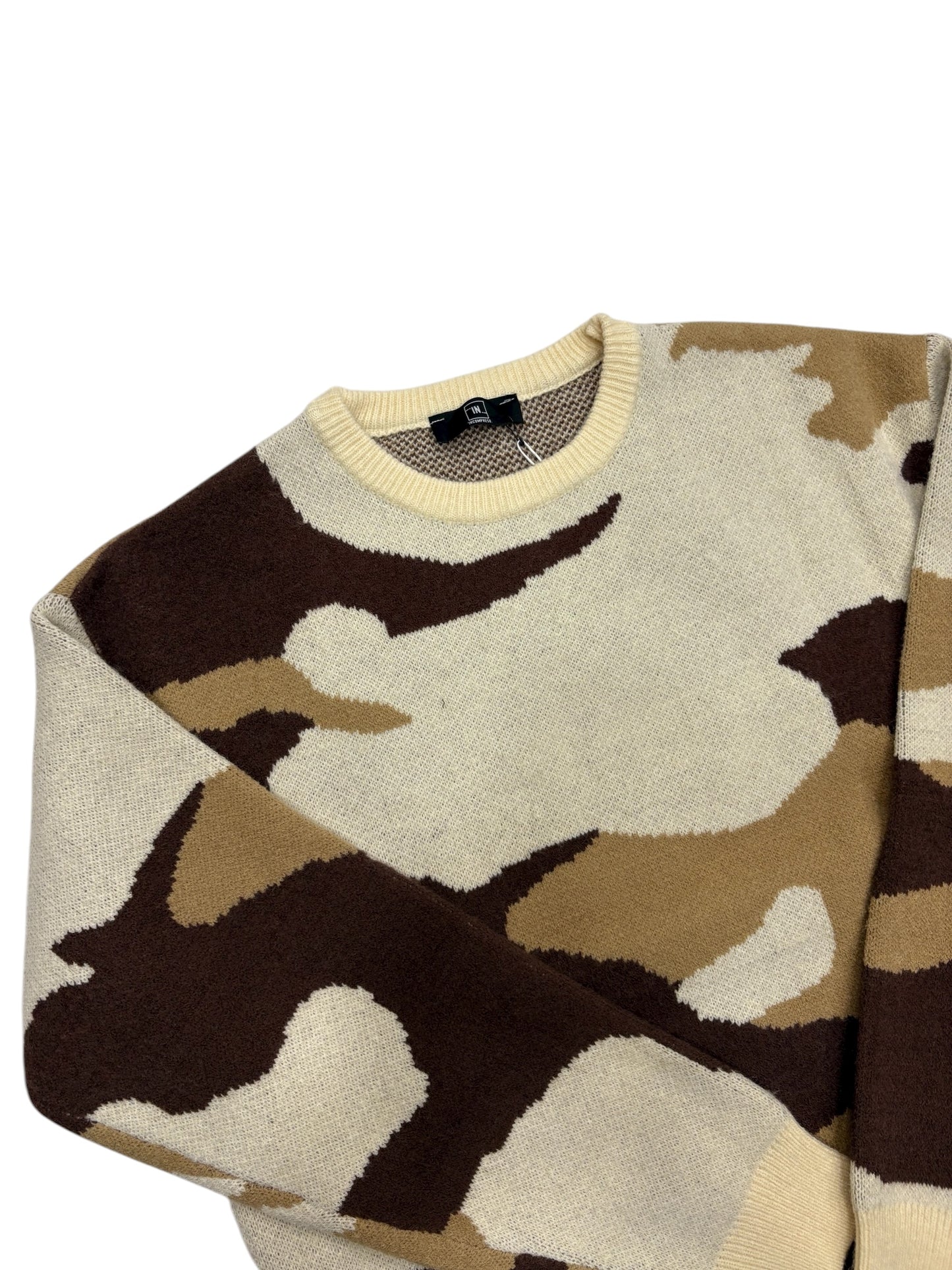 Maglione relaxed fit military
