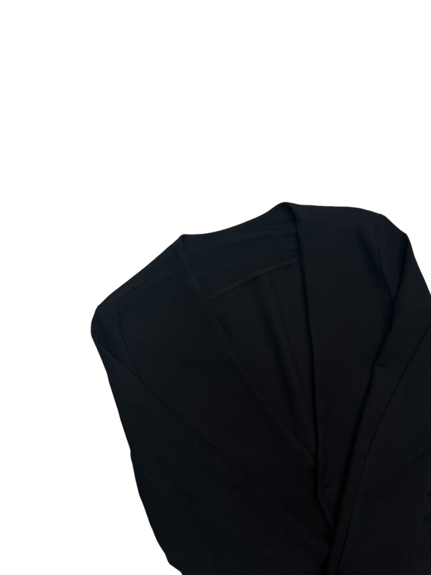 Giacca nera morbida modern