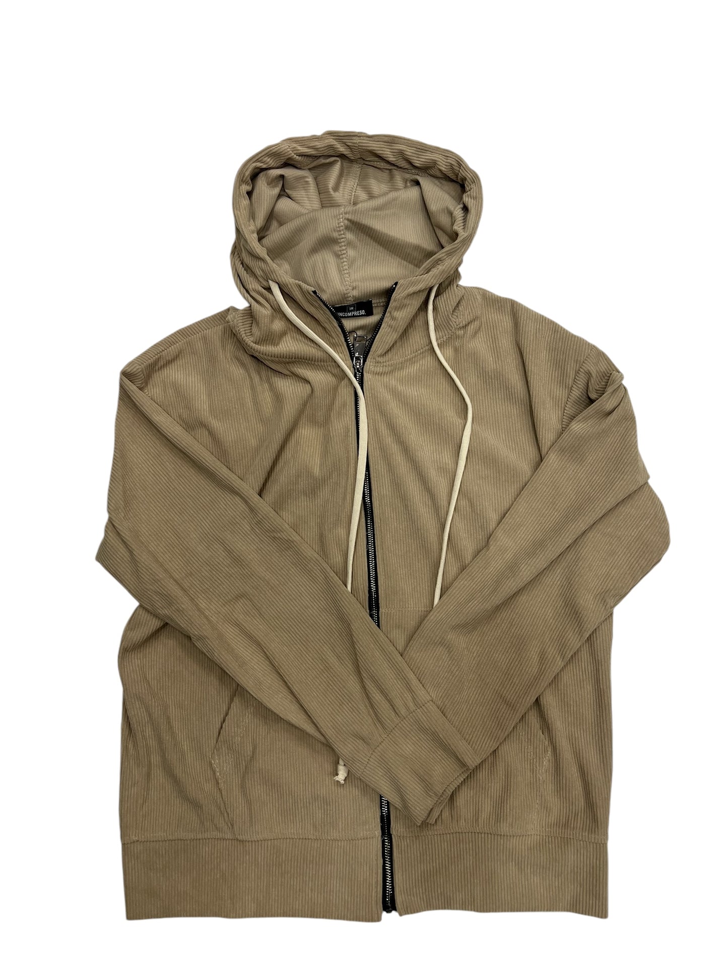 Felpa Cappuccio zip velluto