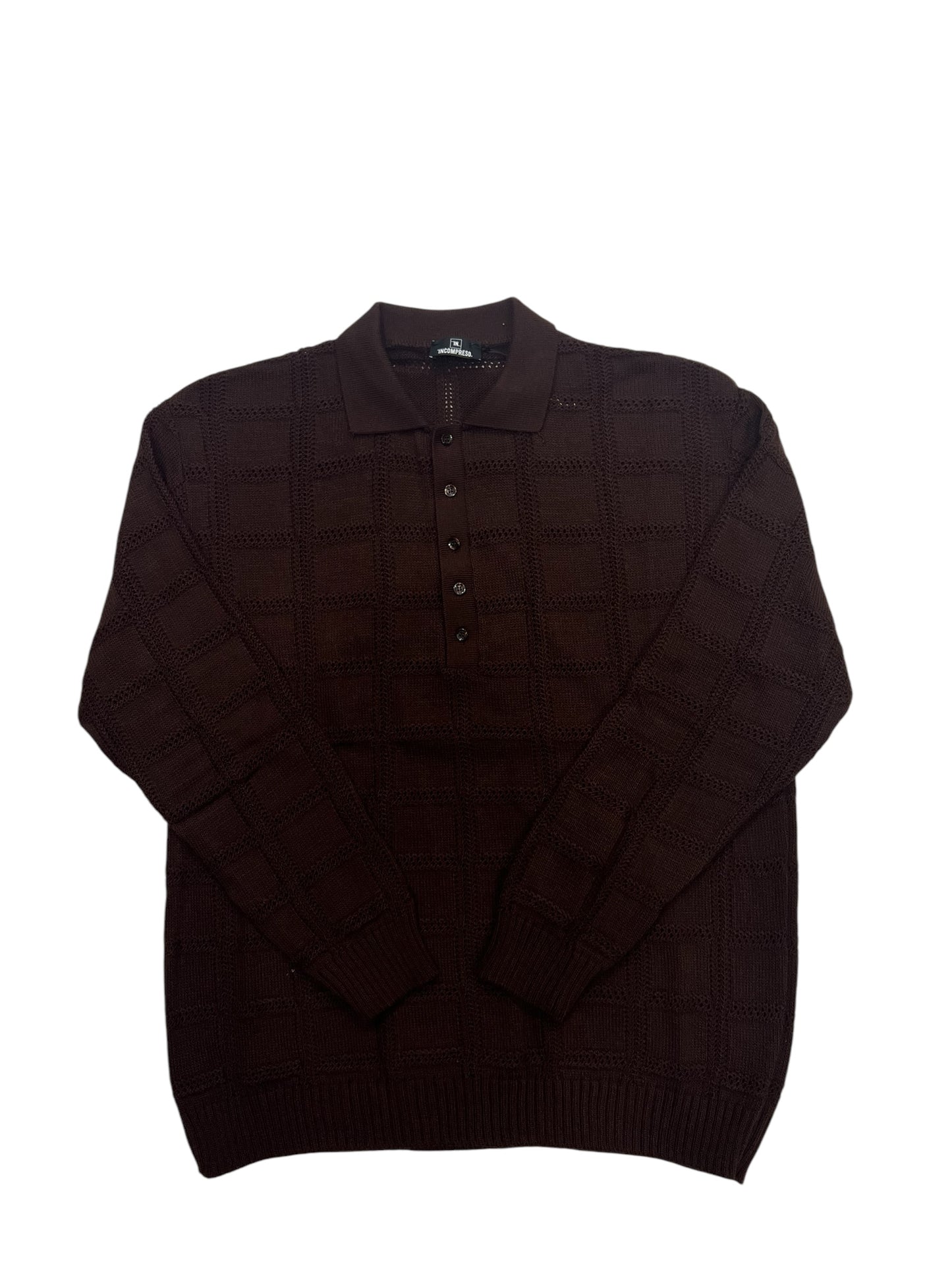 Maglione Incompreso Traforato bottoni