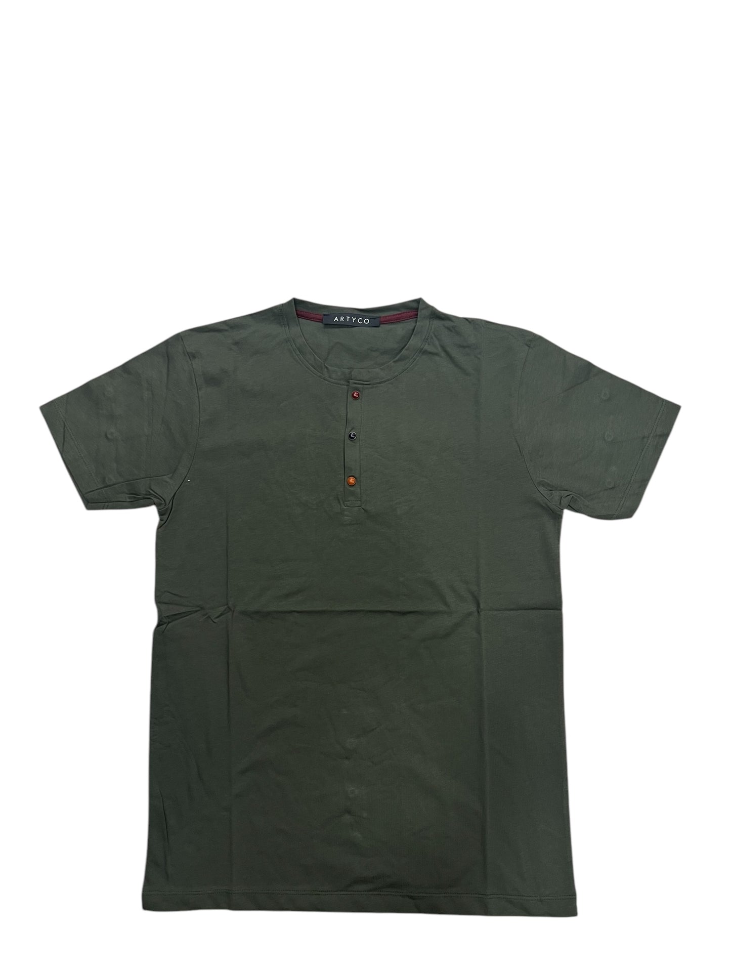 T-shirt premium tre bottoni