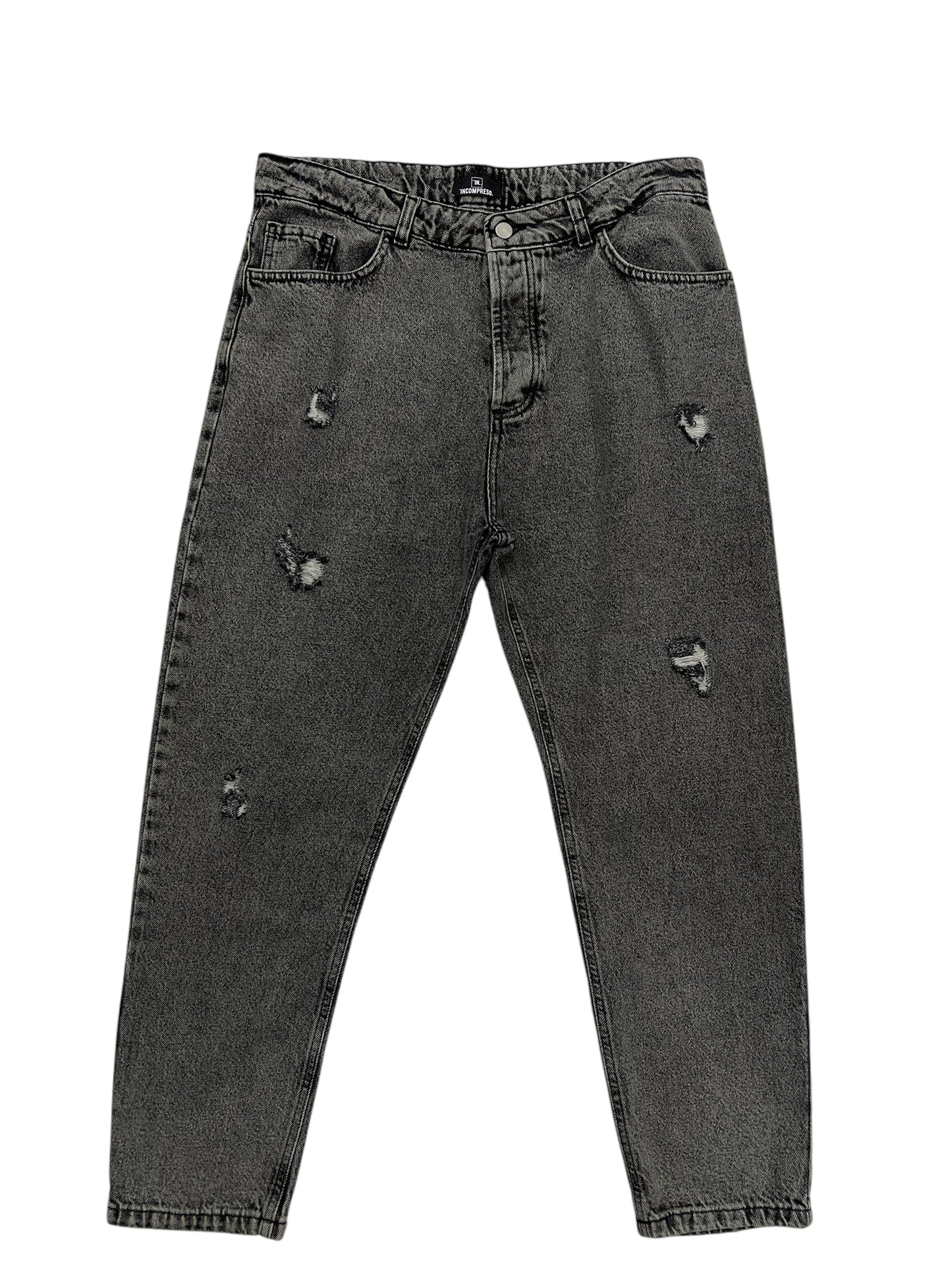 Denim Incompreso regular strappi