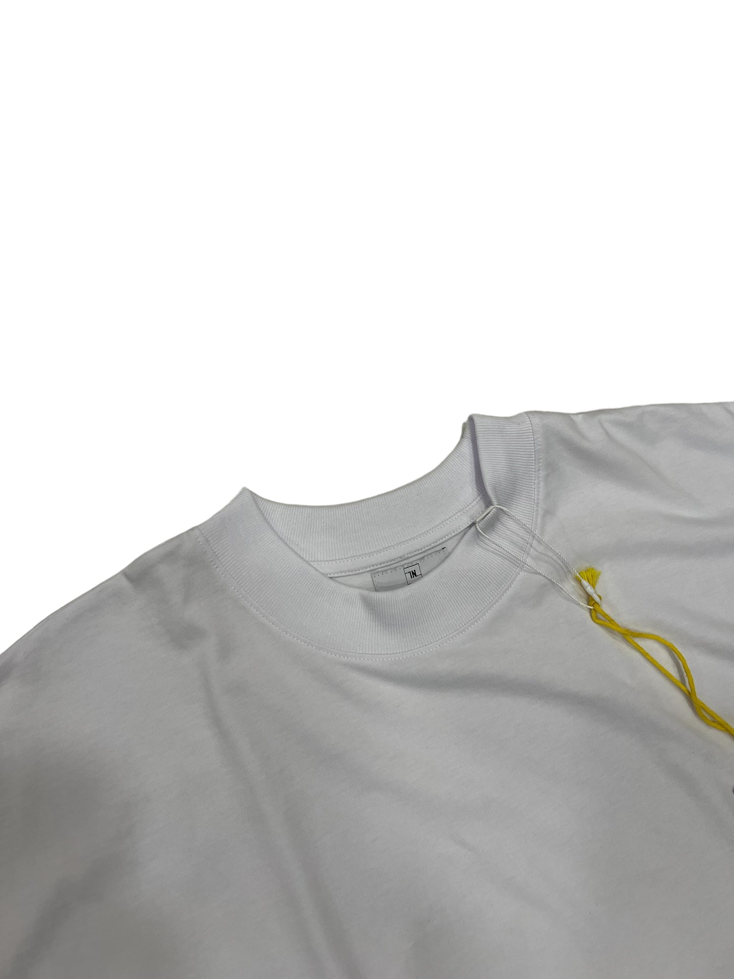 T-shirt Incompreso over bianca ricamo