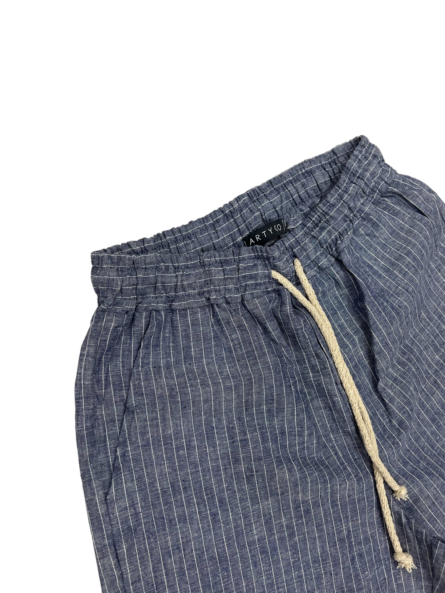 Short Artyco Lino rigato