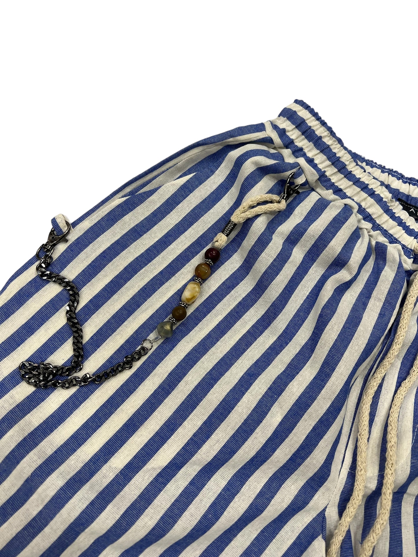 Short rigato catena Artyco