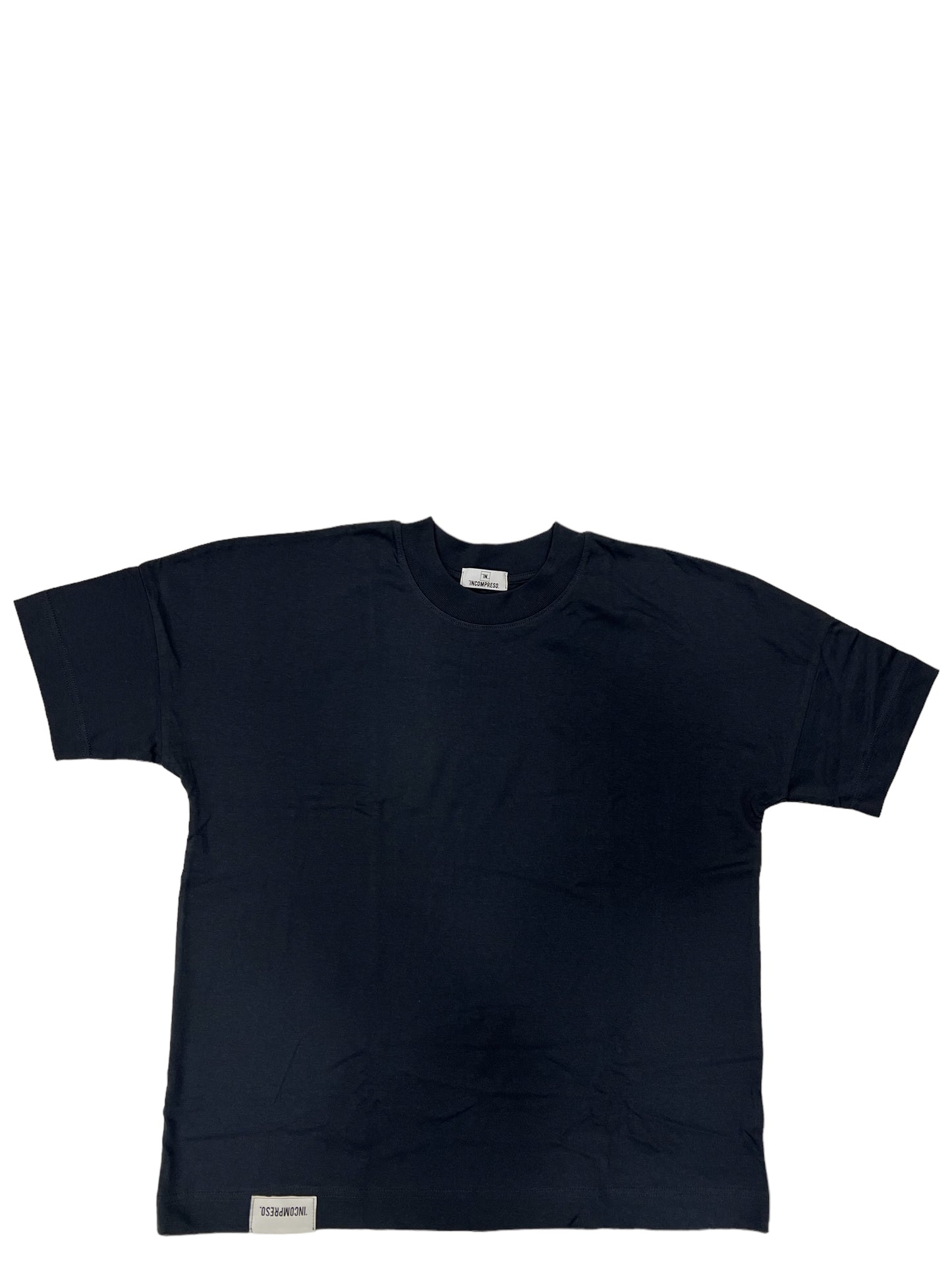 T-shirt Incompreso over ink blu