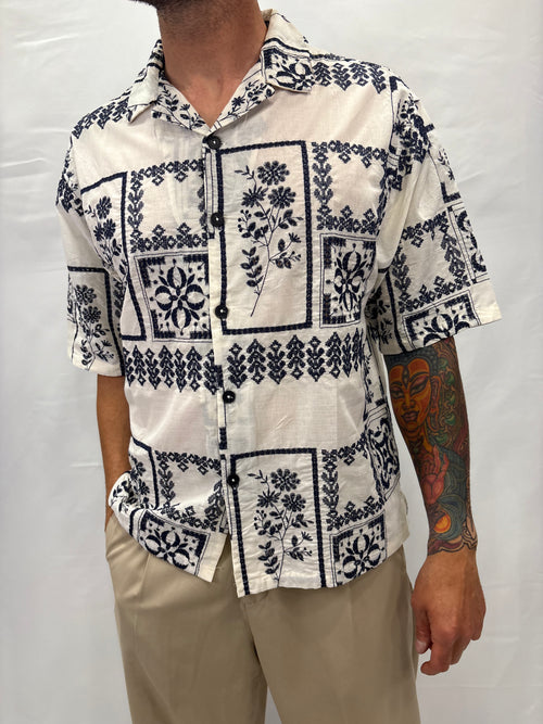 CAMICIA M/C INCOMPRESO "ISLA"