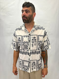 CAMICIA M/C INCOMPRESO "ISLA"