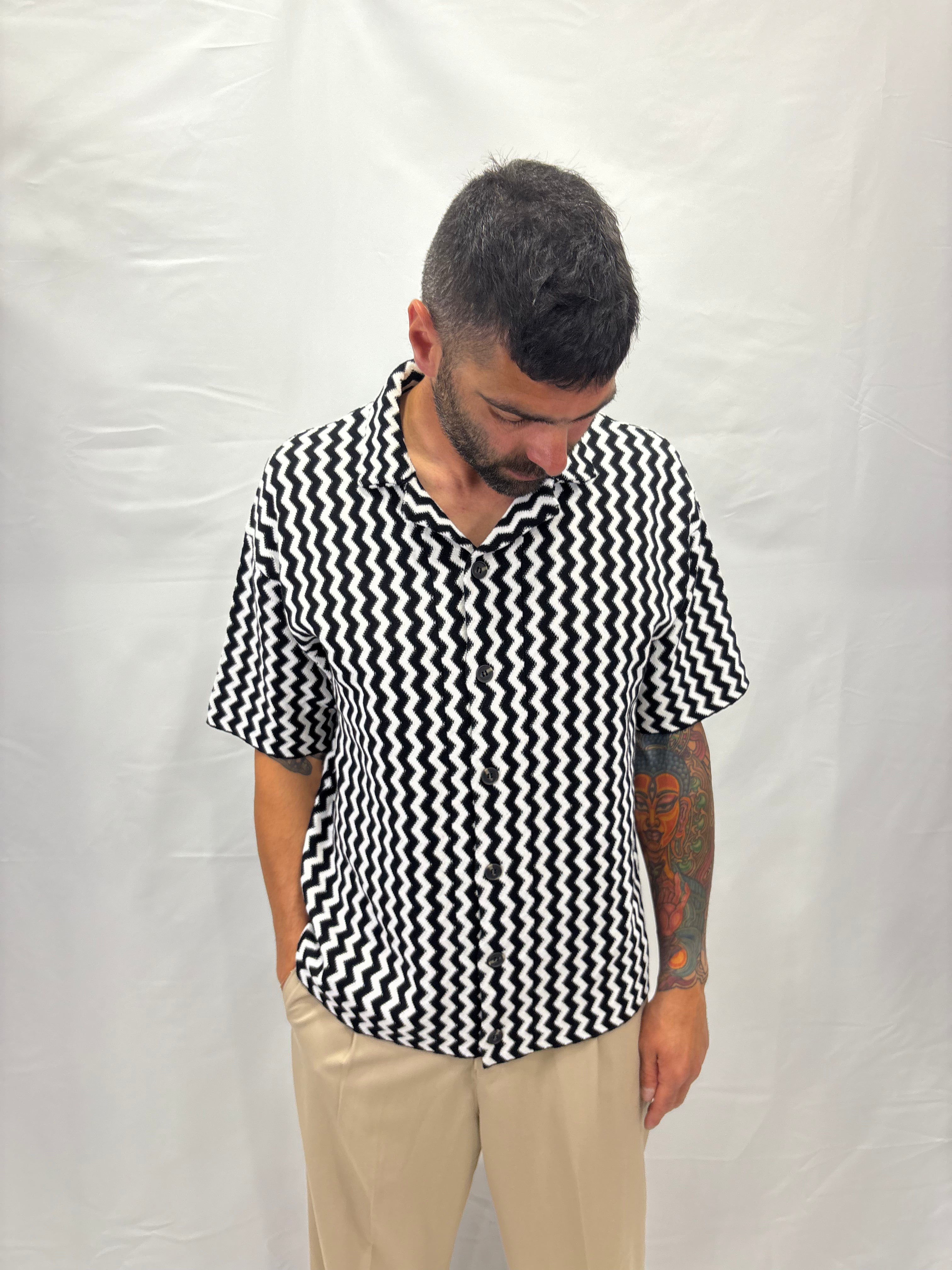 CAMICIA M/C INCOMPRESO "ECCENTRICA"