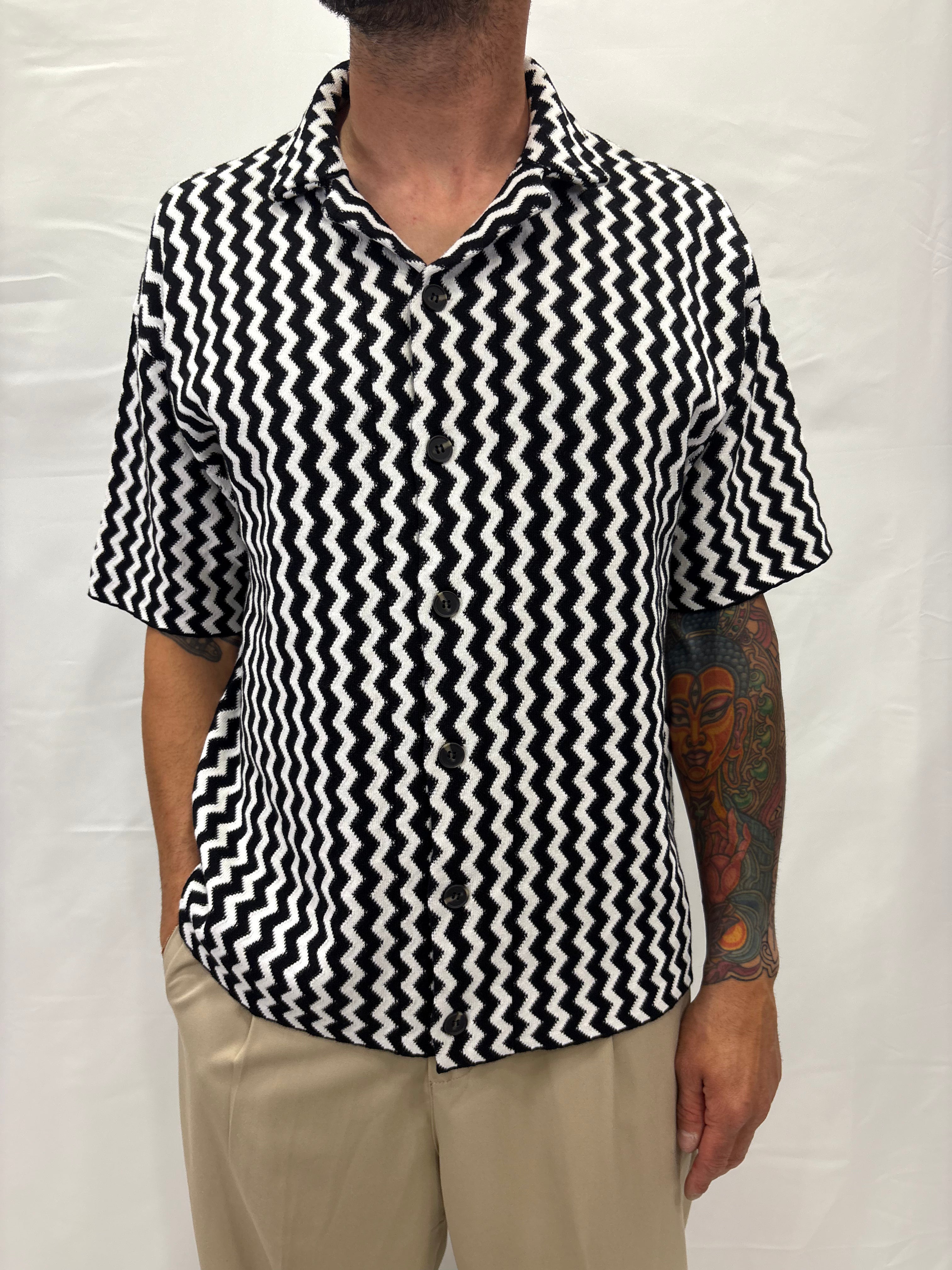CAMICIA M/C INCOMPRESO "ECCENTRICA"