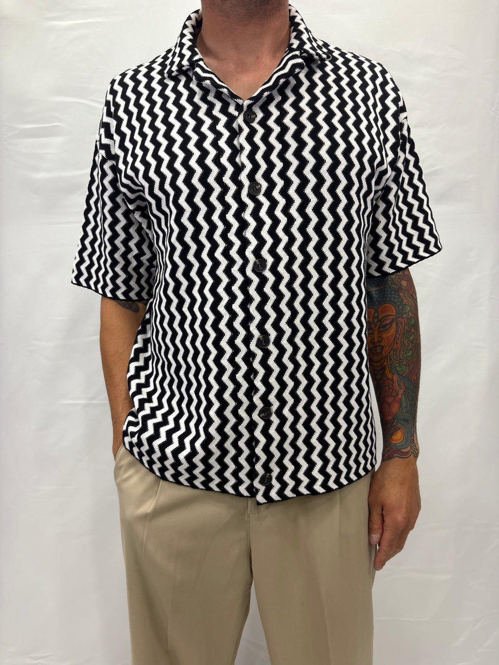CAMICIA M/C INCOMPRESO "ECCENTRICA"