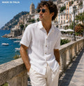 CAMICIA LINO M/C relax
