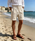BERMUDA LINO LACCETTO BEIGE