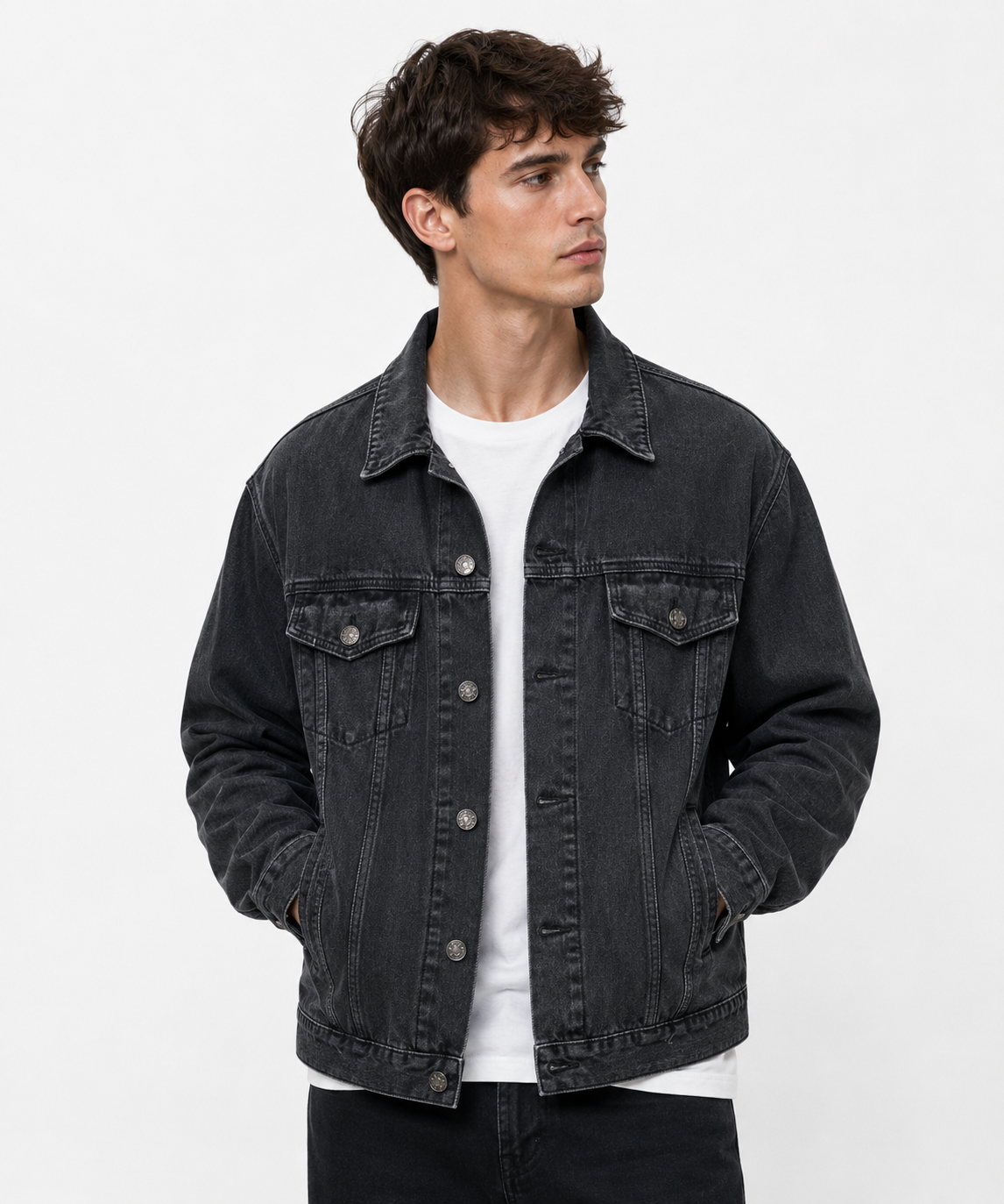 GIUBBINO JEANS SCURO