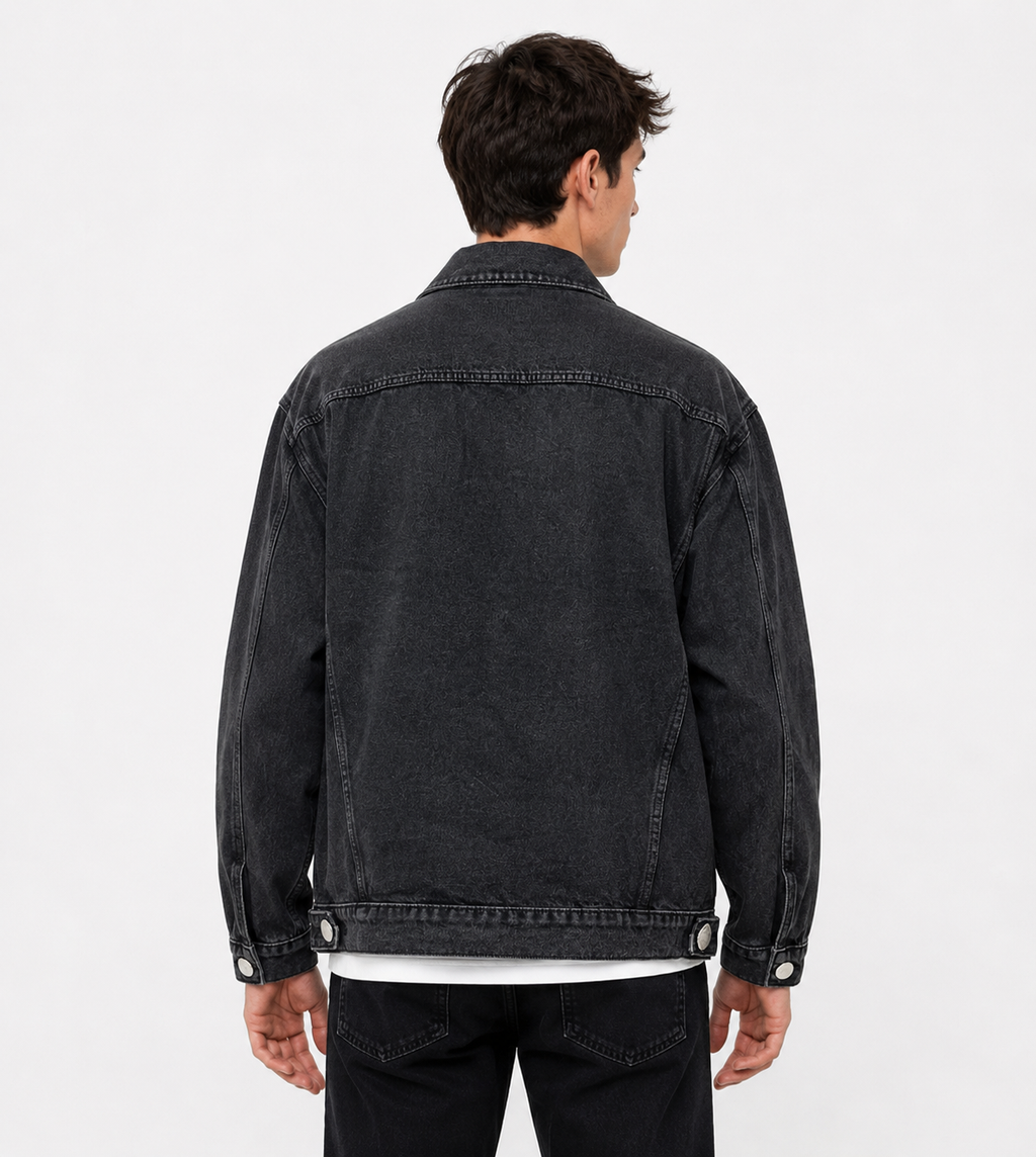 GIUBBINO JEANS SCURO