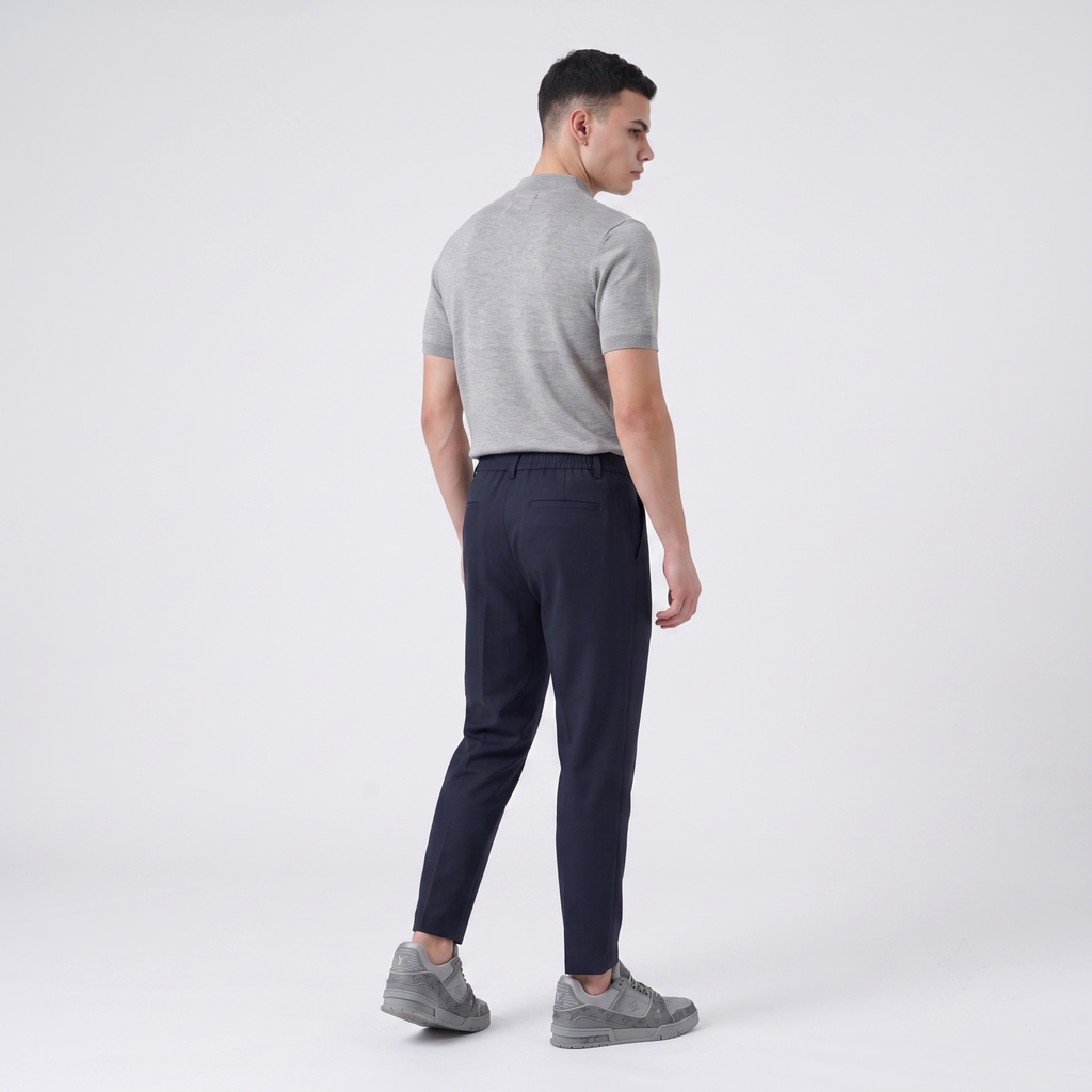 PANTALONE SLIM CON MOLLA DIETRO INVERNALE