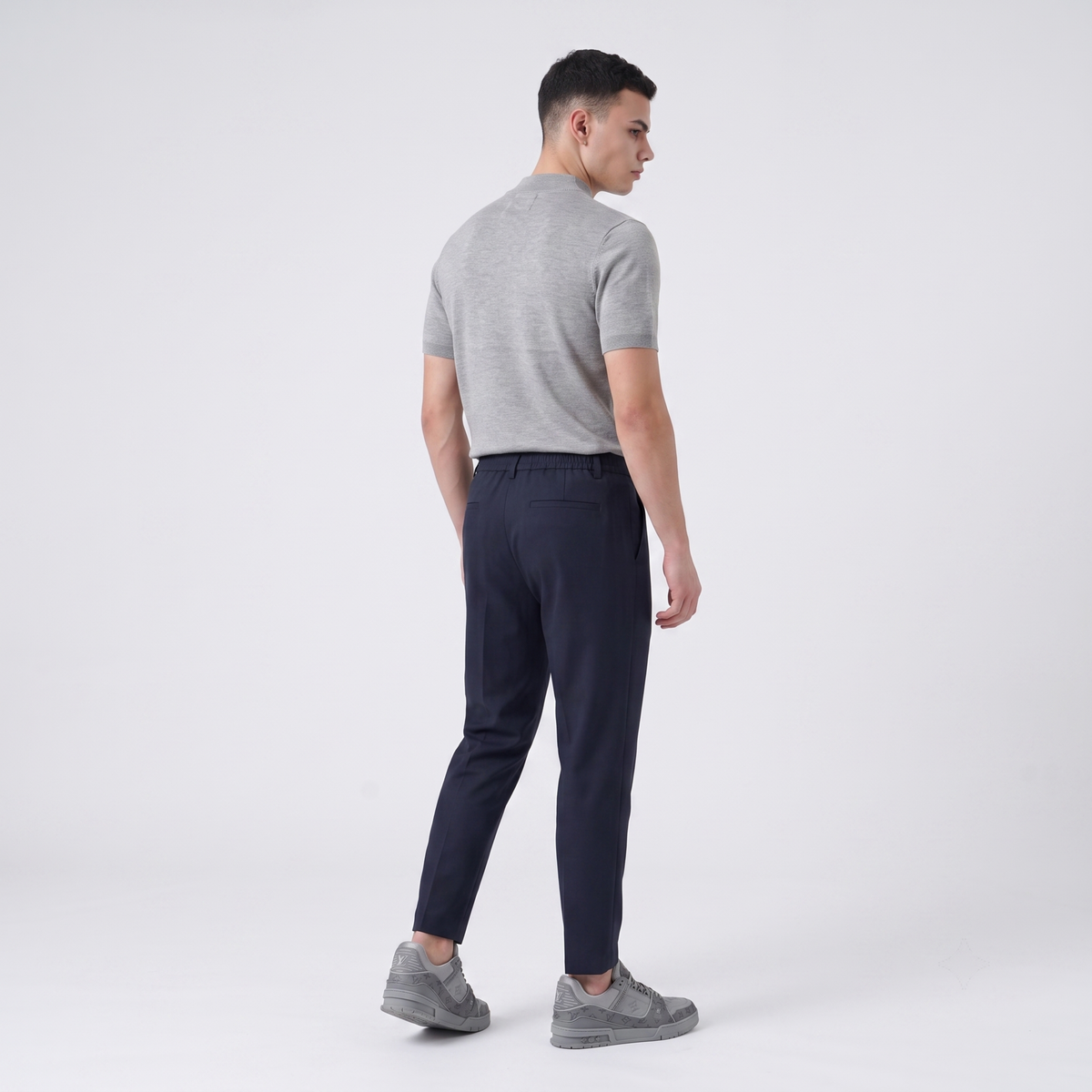 PANTALONE SLIM CON MOLLA DIETRO INVERNALE