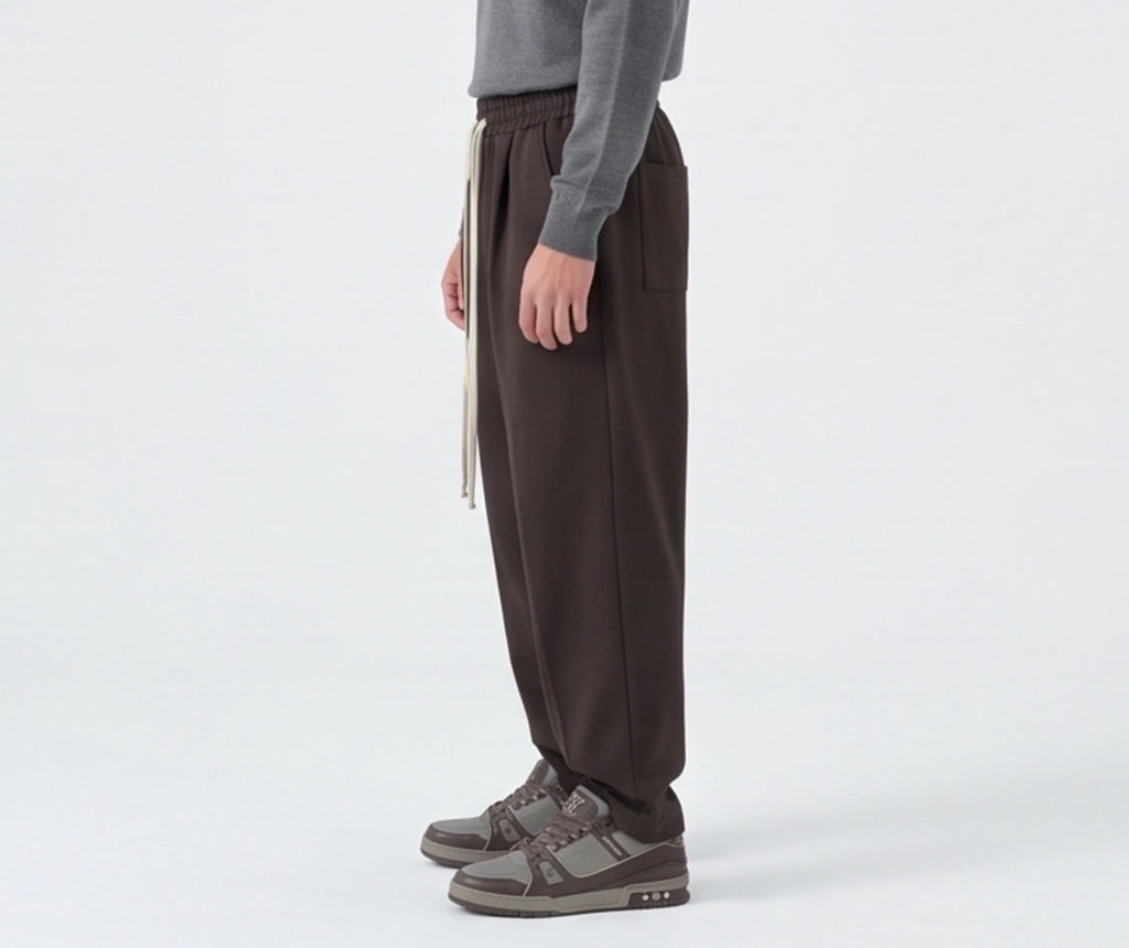 PANTALACCIO BAGGY FIT MARRONE