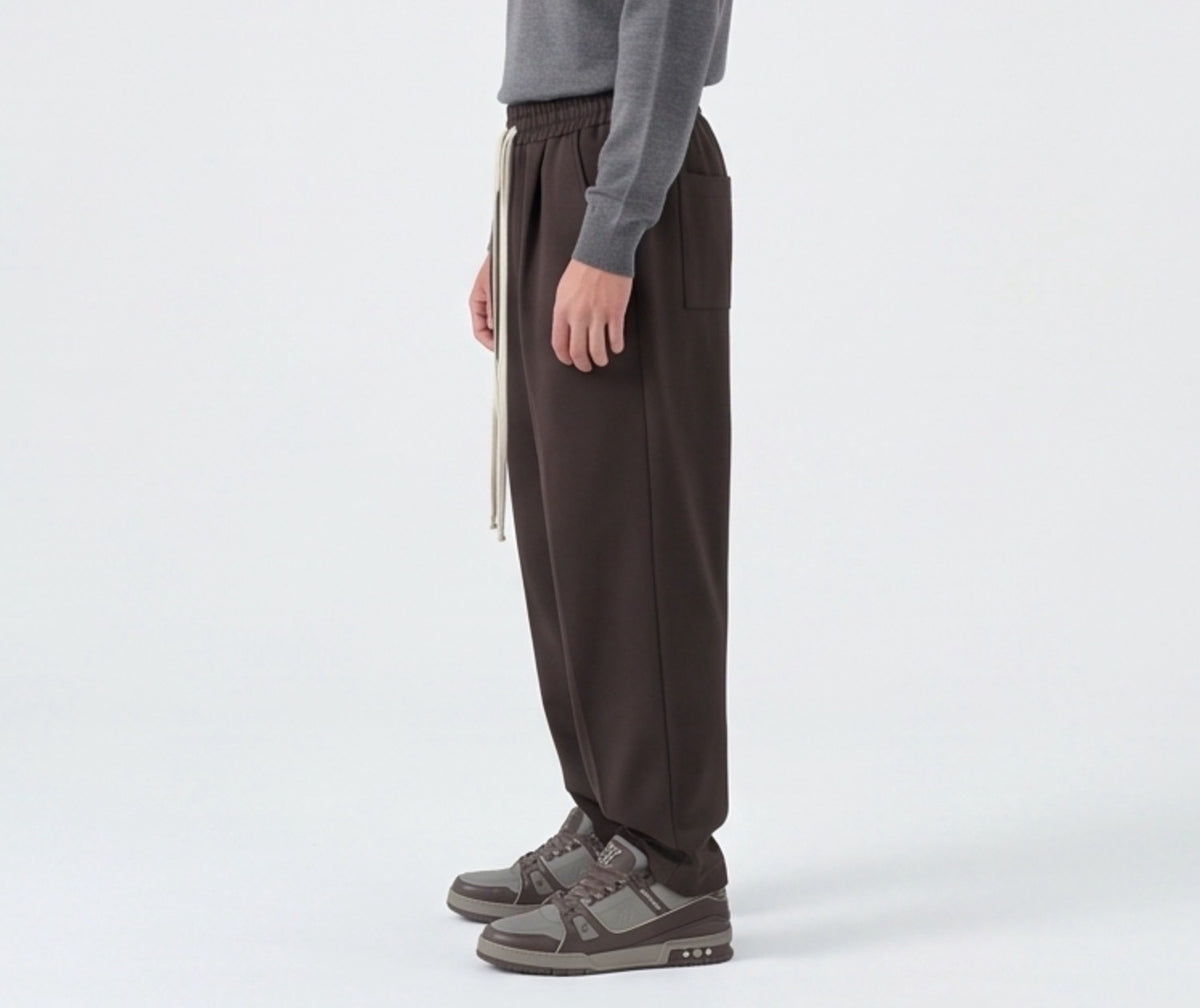 PANTALACCIO BAGGY FIT MARRONE
