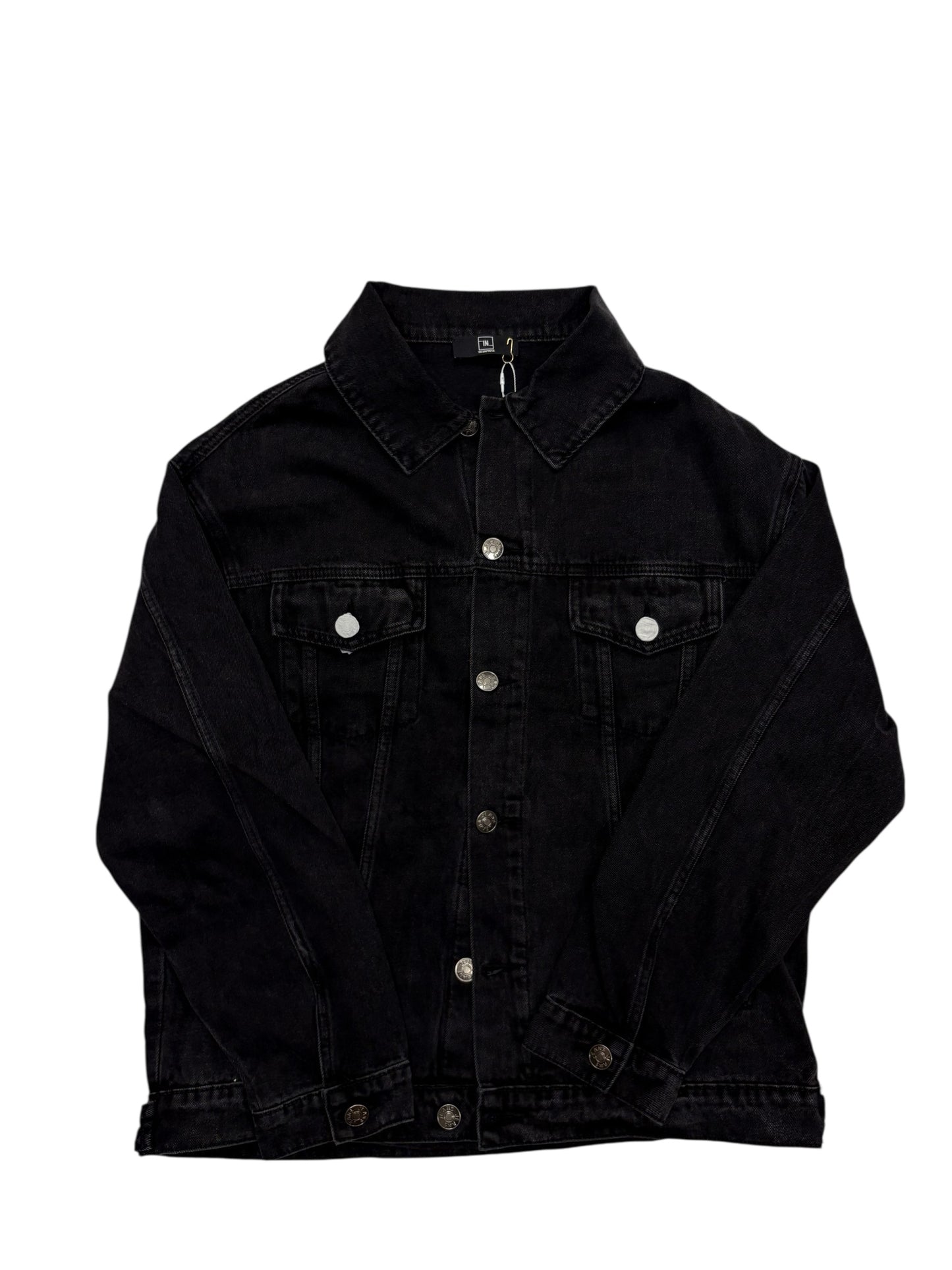 Giubbino denim lavaggio scuro