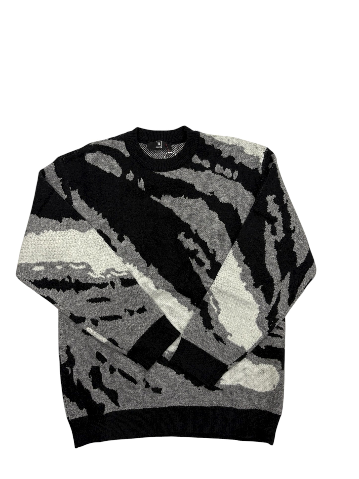 Maglione premium toni di grigio