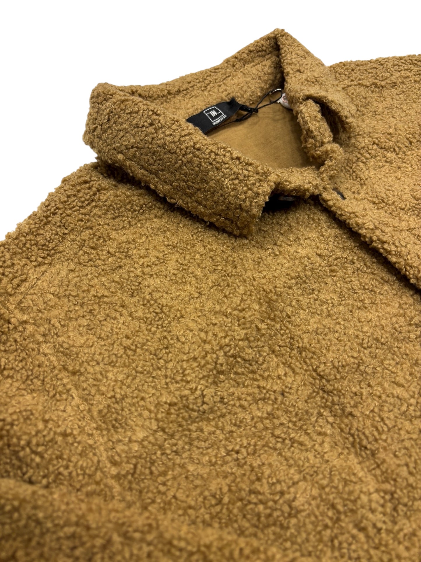 Camicione imbottito teddy