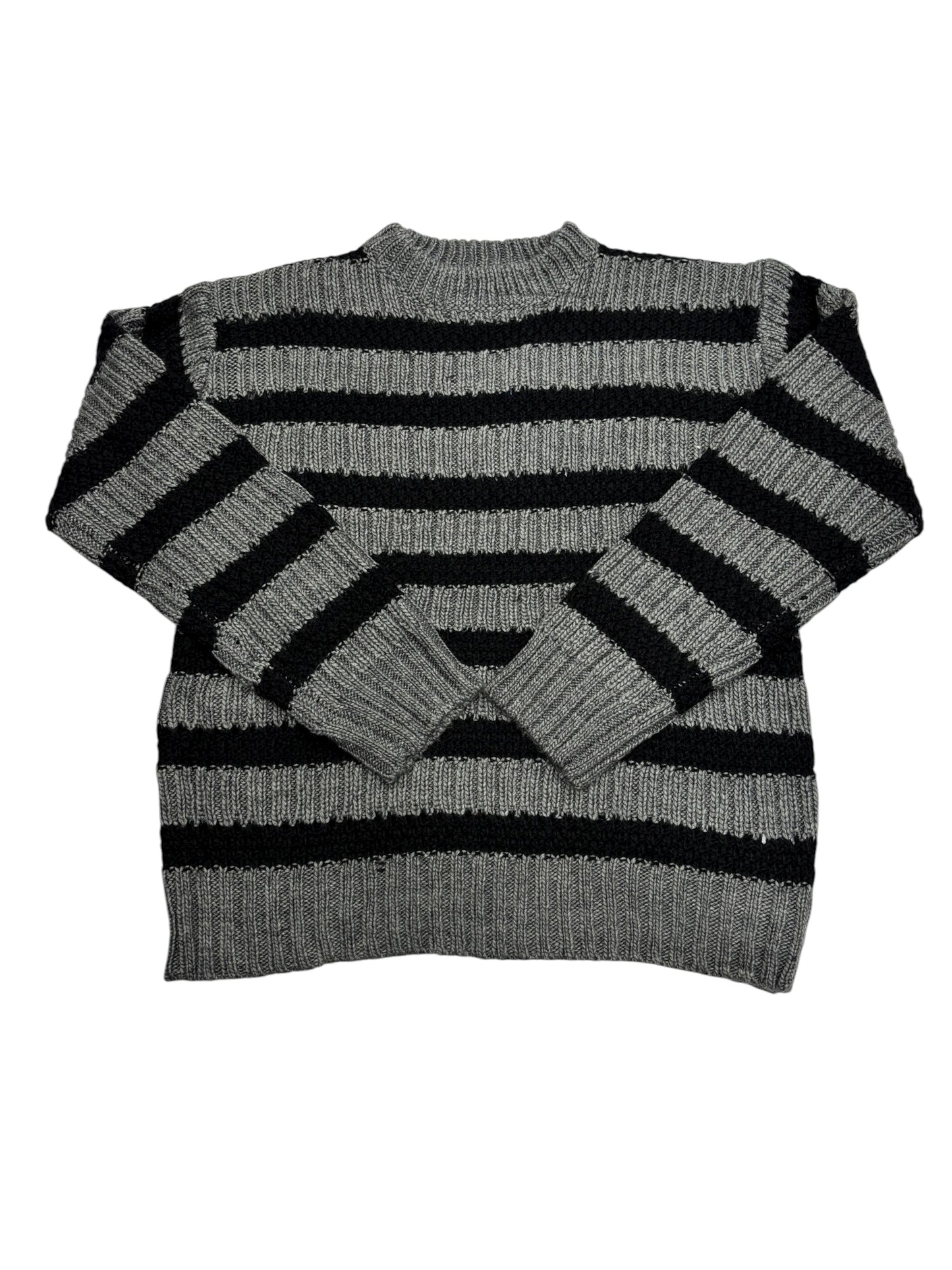 Maglione relaxed rigato