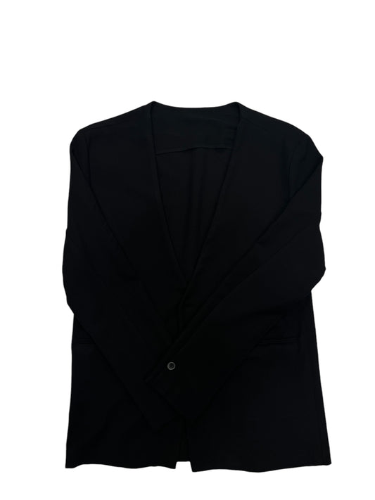 Giacca nera morbida modern