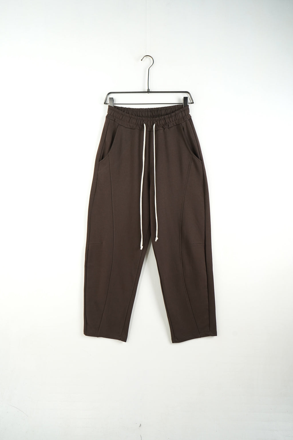 PANTALONE IN FELPA GARZATA BALLOON FIT