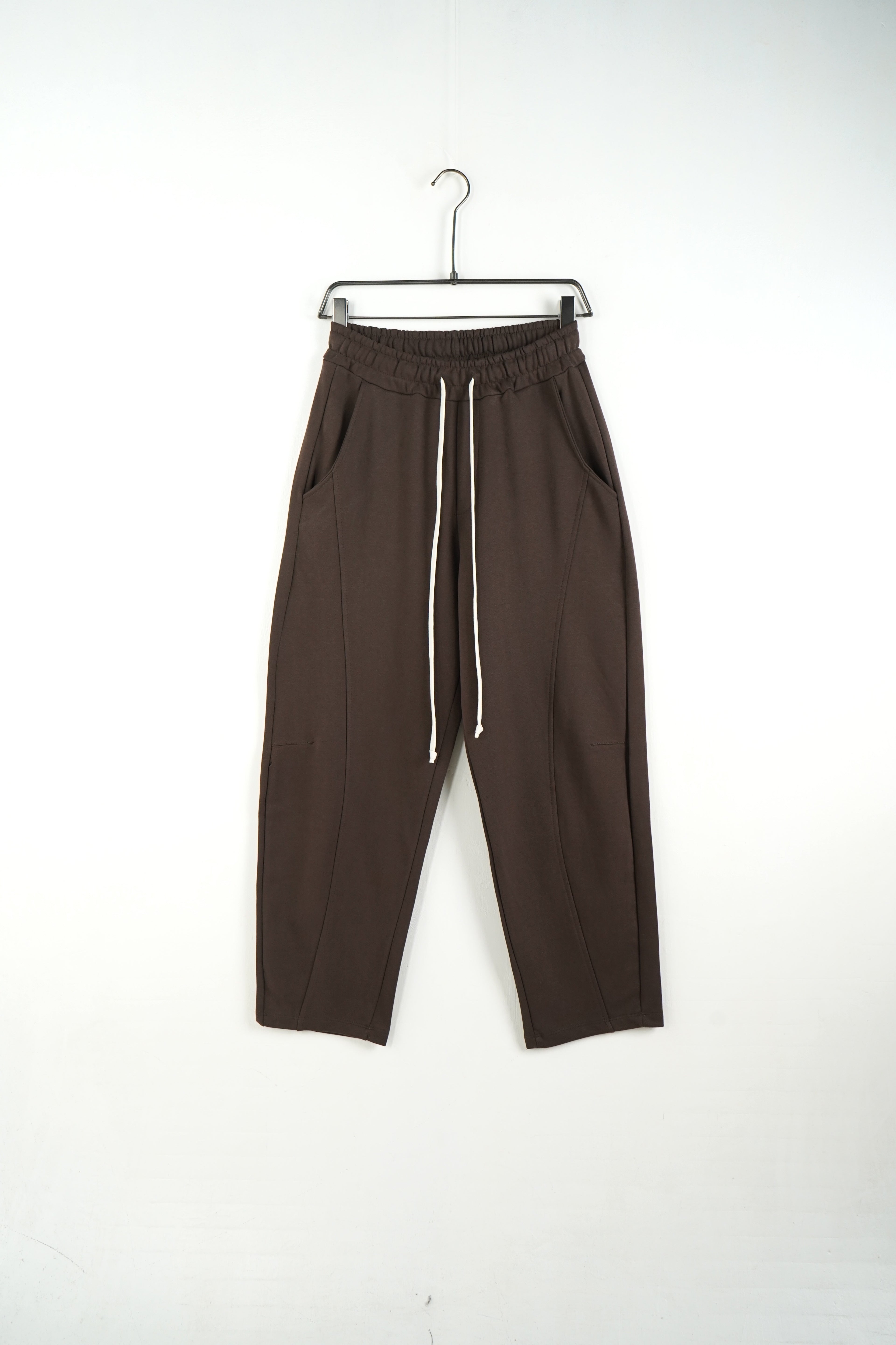 PANTALONE IN FELPA GARZATA BALLOON FIT