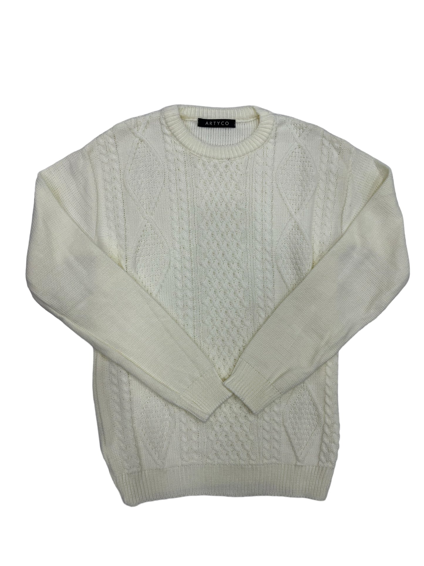 Maglione Artyco fantasia treccia