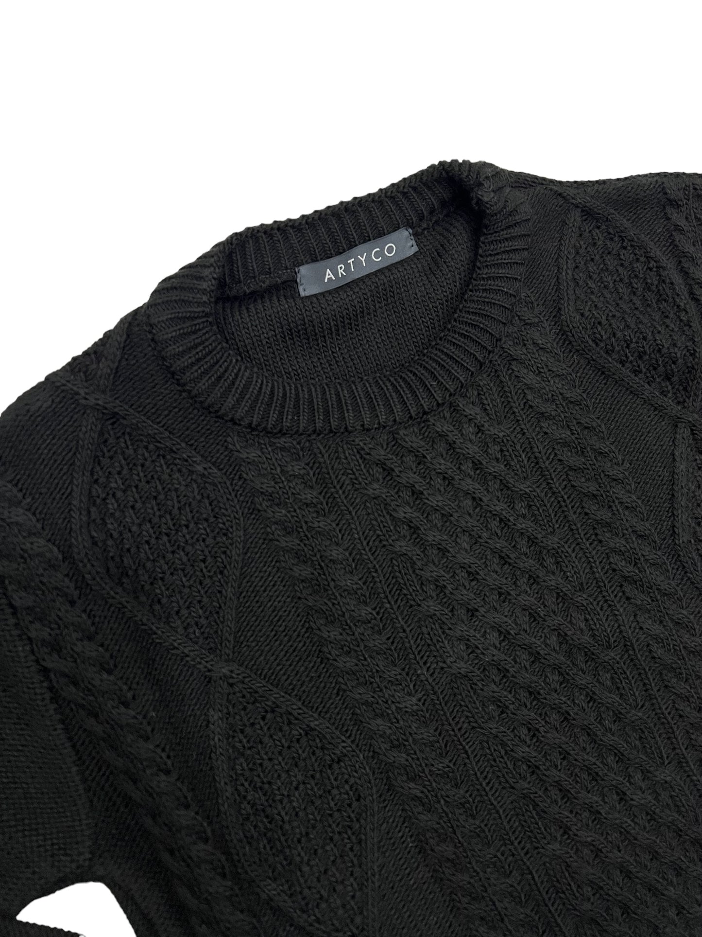 Maglione Artyco fantasia treccia