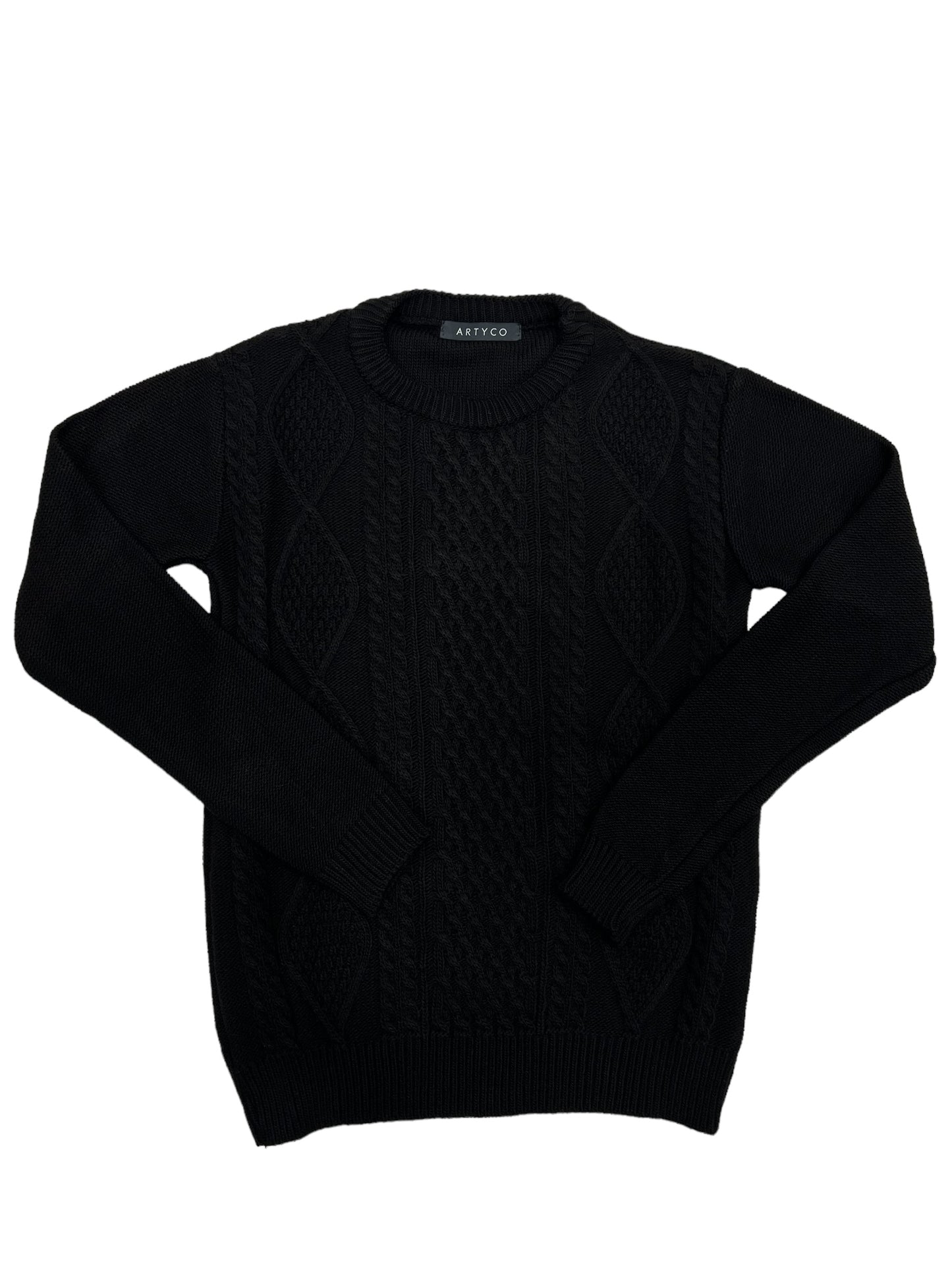 Maglione Artyco fantasia treccia