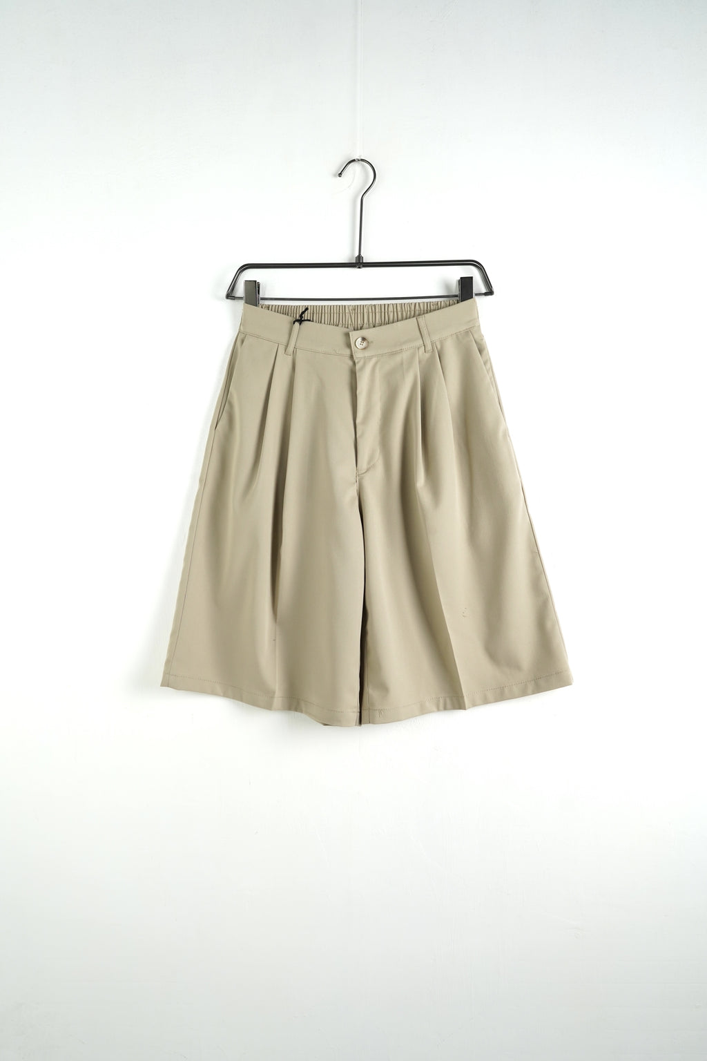 PANTALONCINO OVERSIZE LEGGERO BEIGE