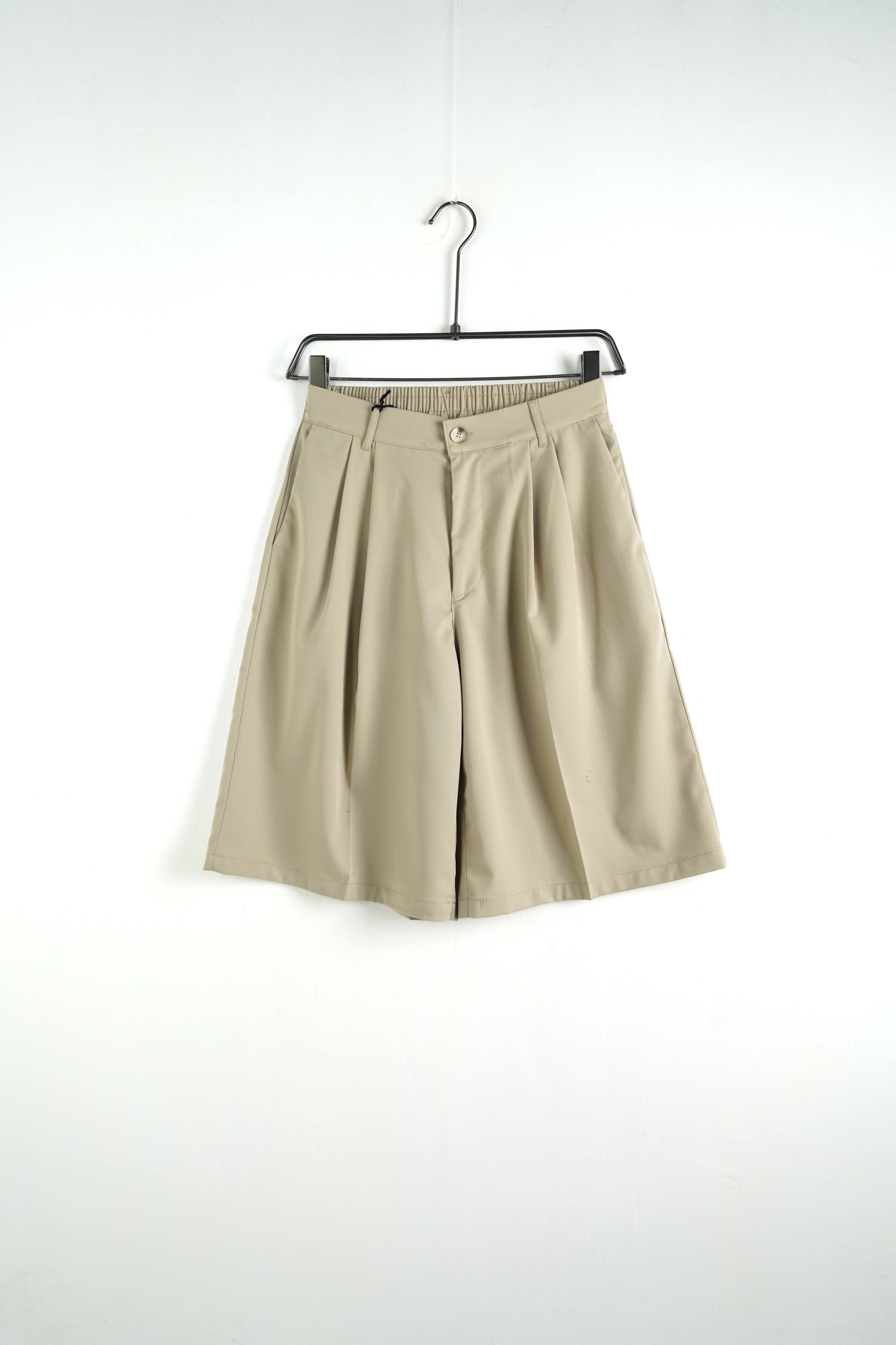 PANTALONCINO OVERSIZE LEGGERO BEIGE