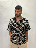 CAMICIA M/C INCOMPRESO "WAVES"