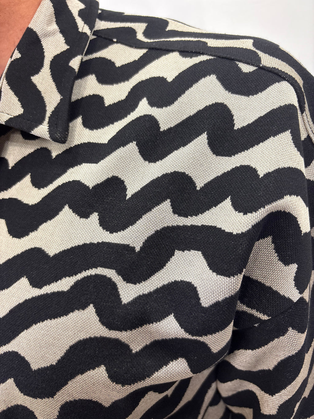 CAMICIA M/C INCOMPRESO "WAVES"