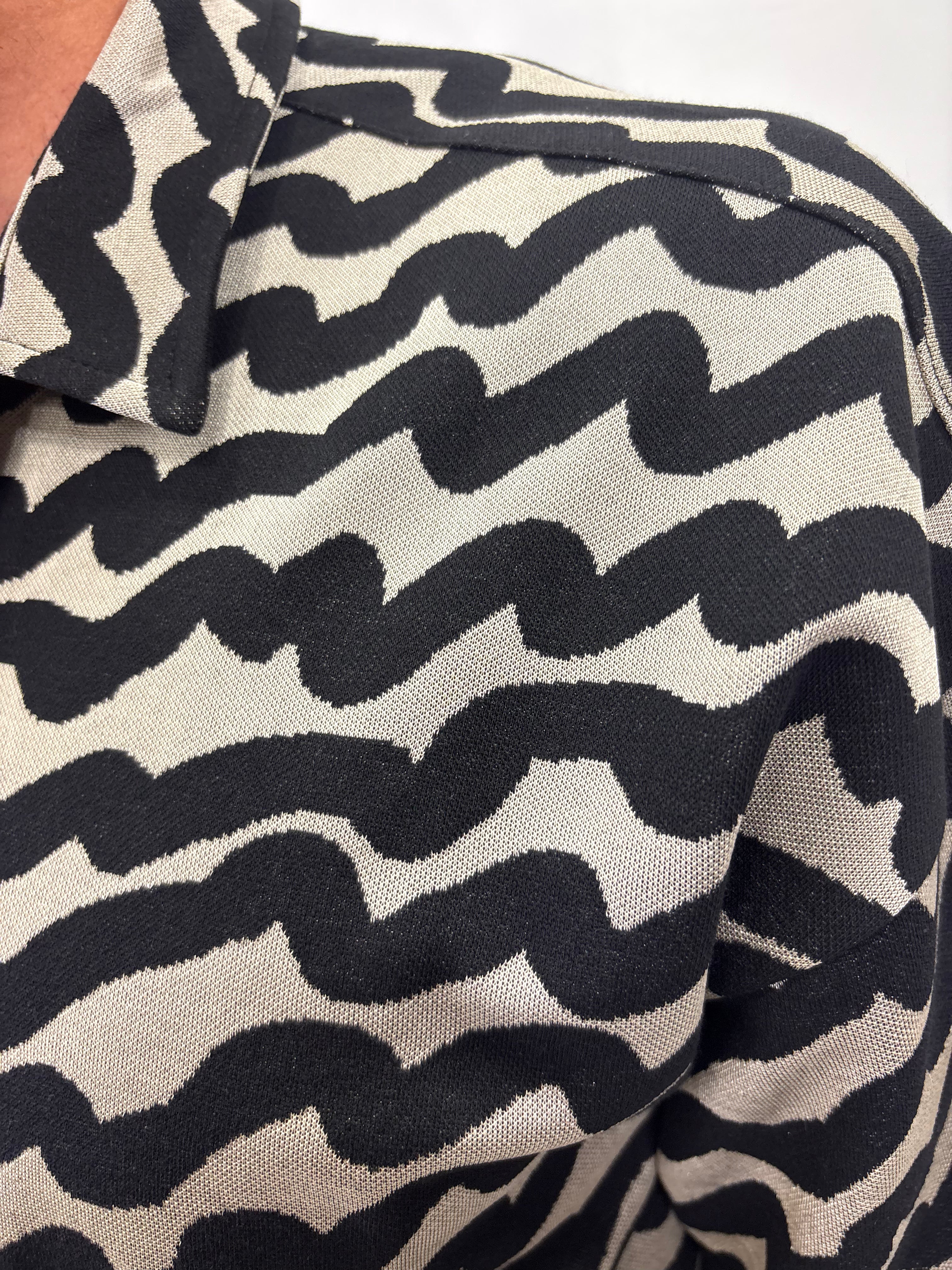 CAMICIA M/C INCOMPRESO "WAVES"