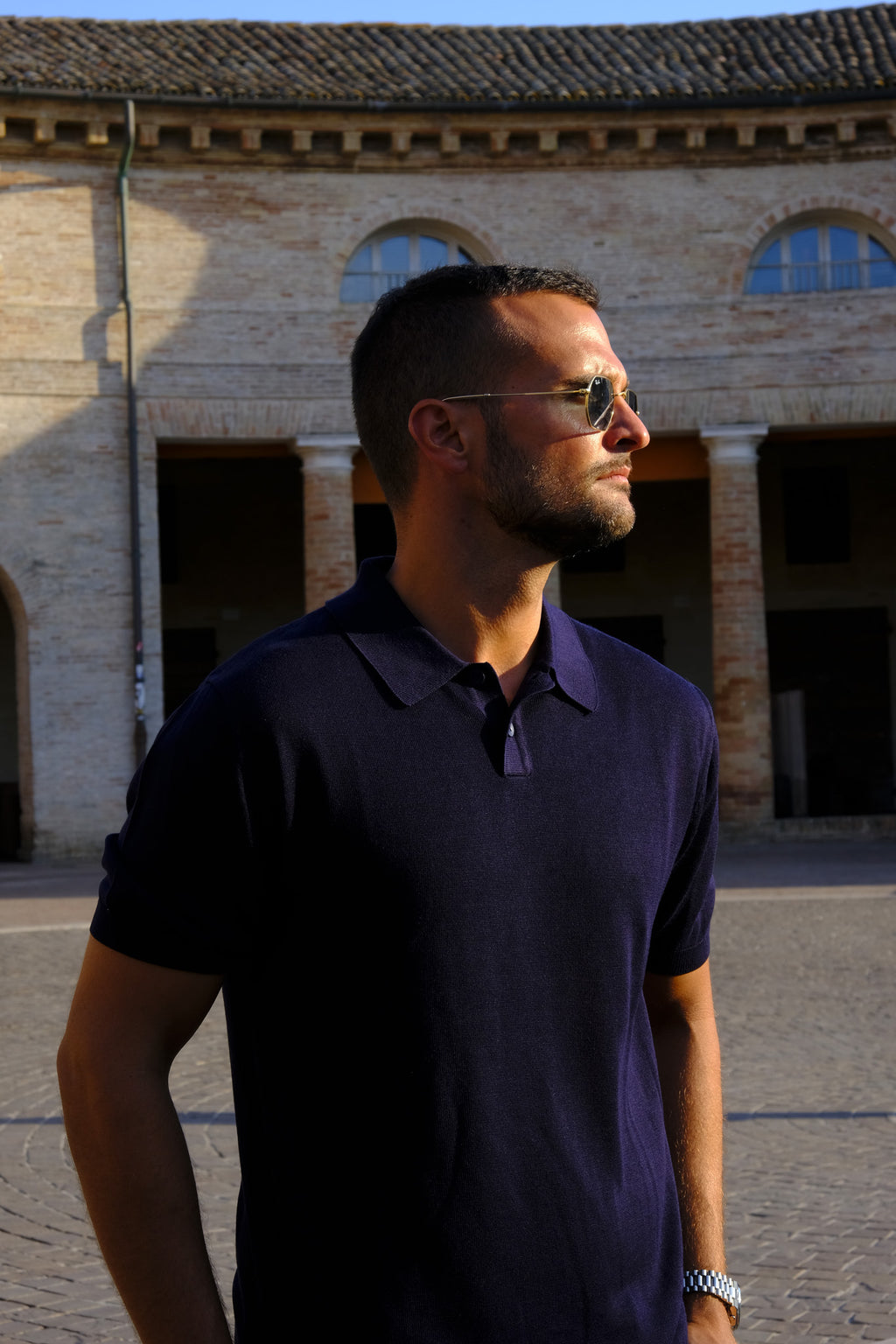 POLO A 3 BOTTONI ESSENCIAL