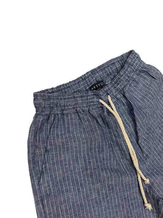 Short Artyco Lino rigato