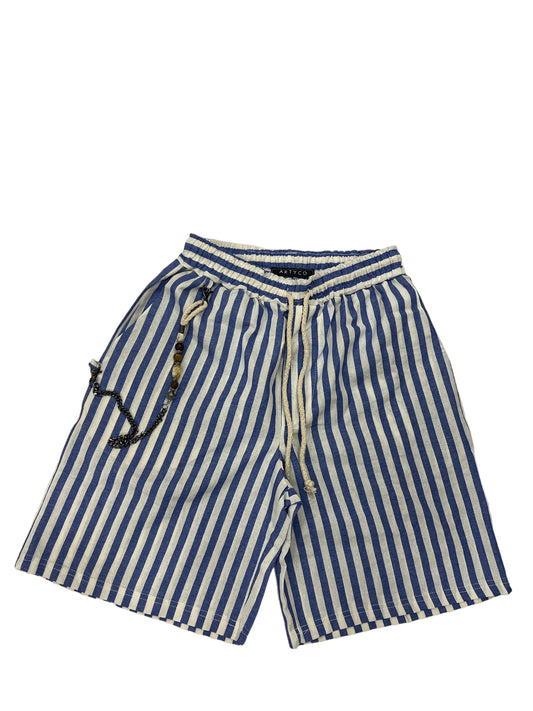 Short rigato catena Artyco